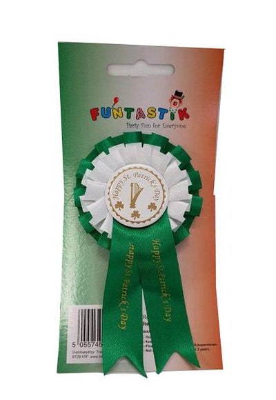 HAPPY SAINT PATRICKS DAY ROSETTE