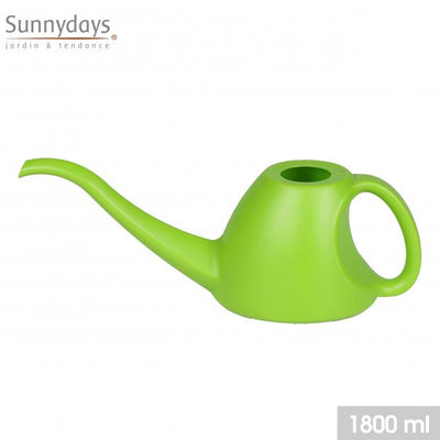 GREEN PLASTIC 1800ML WATERING CAN