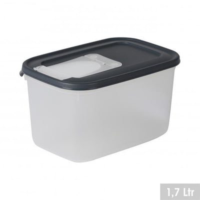 PLASTIC 1700ML FOOD CONTAINER