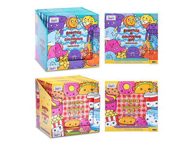 ASST. SCRATCH AND COLOUR SET