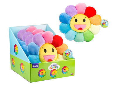 35CM PLUSH FLOWER CUSHION