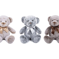 ASST. 30CM 2 TONE PLUSH BEAR