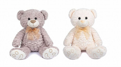 ASST. 30CM CREAM AND BEIGE PLUSH BEAR