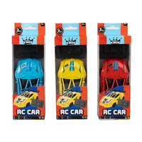 ASST. COLOURS RADIO CONTROL PLASTIC CAR