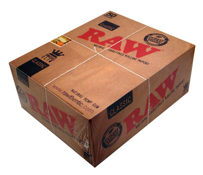 RAW 50 PACK CLASSIC SLIM PAPERS