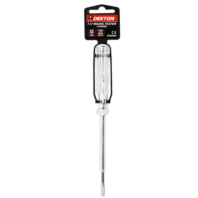 DEKTON 7.5" MAINS TESTER