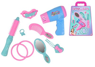 ASST. 9PCE HAIR STYLING SET