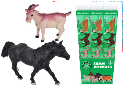 PACK OF 5 ASST. LARGE FARM ANIMALS
