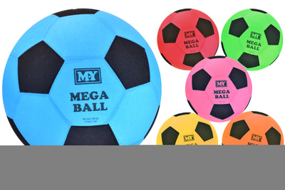 ASST. COLOURS 45CM MEGA BALL (DEFLATED)