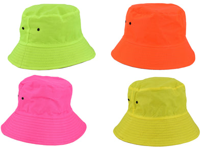ADULT ASST. NEON SUMMER BUCKET HAT