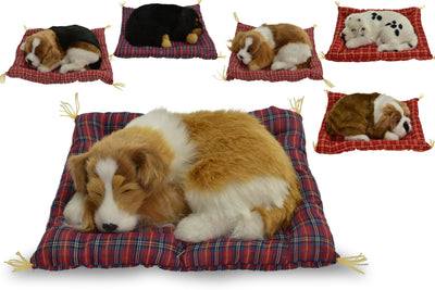 DOG ON BLANKET 24CM&nbsp; WITH SOUND