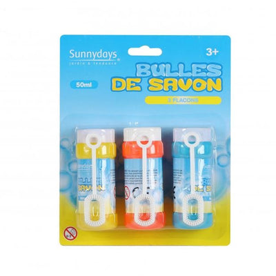 PACK OF 3 50ML BUBBLE TUBS