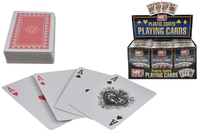 PREMIUM PLASTIC COATED PLAYING CARDS