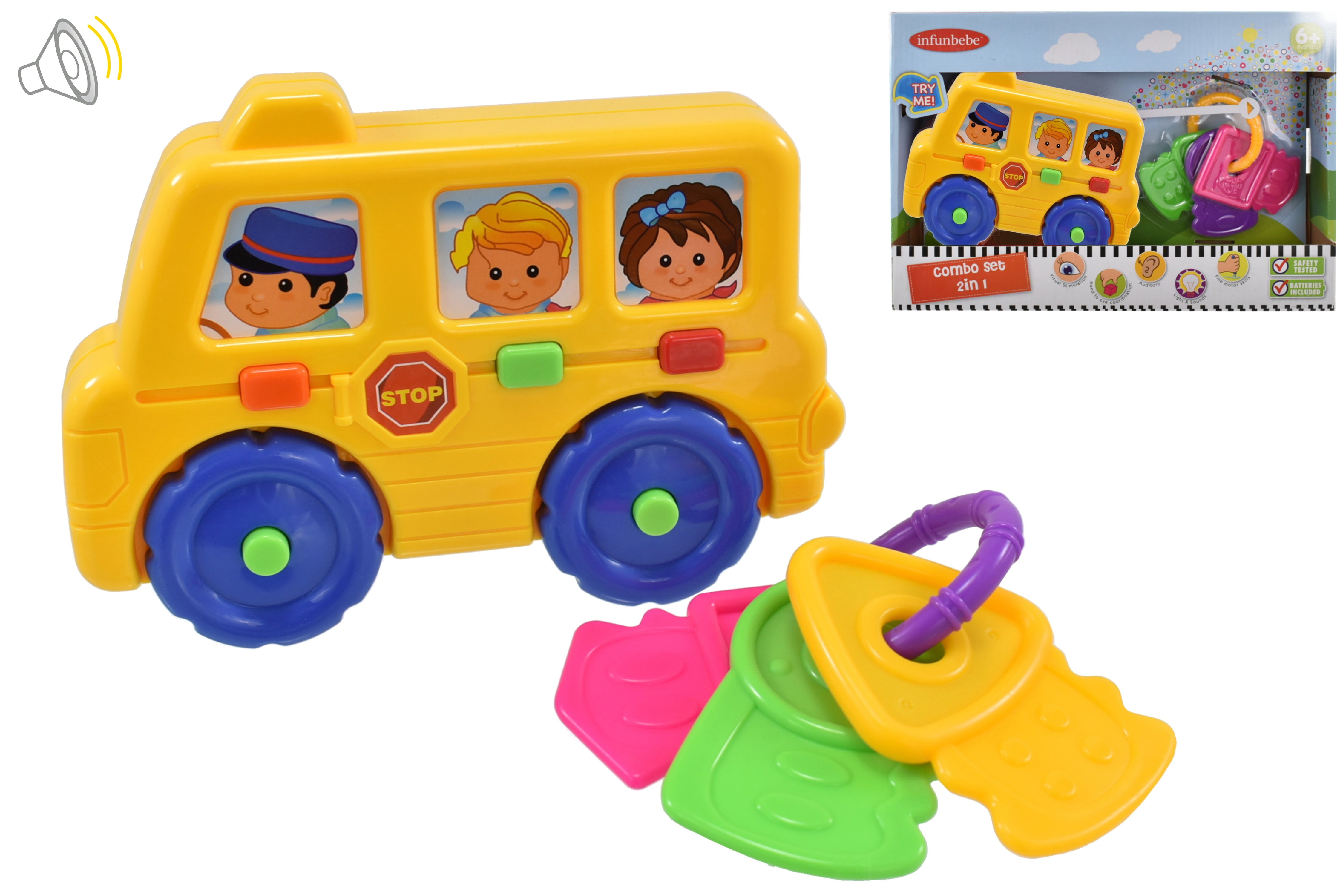 BABY BUS AND KEYS PLAY SET - jfmdistributors