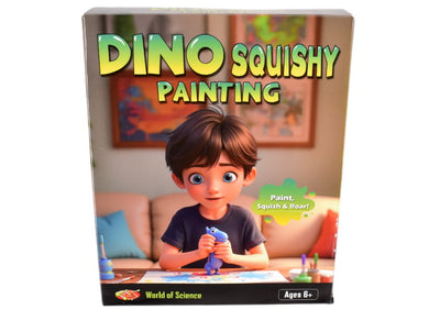 SQUISHY DINO PAINTING SET