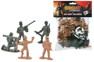 COMBAT MISSION 100PCE SOLIDER SET