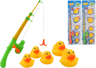 SET OF 5 HOOK A DUCK GAME