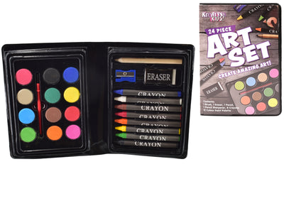 DISPLAY BOX 24PCE ART SET