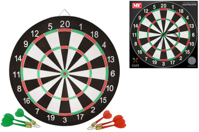 MY 17" DART BOARD WITH 6 DARTS