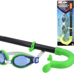 GOGGLES AND SNORKEL SET