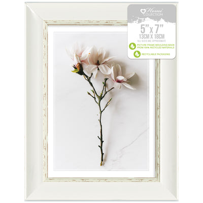 5" X 7" VINTAGE CREAM FRAME