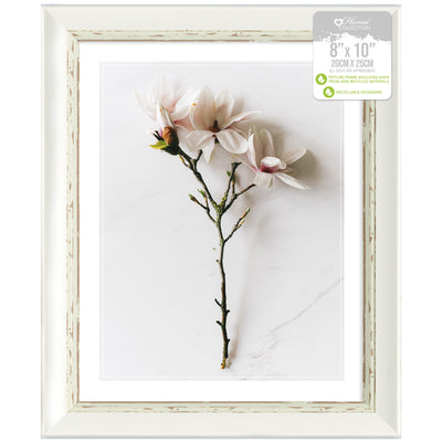8" X 10" VINTAGE CREAM FRAME