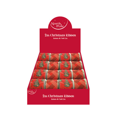 VELVET 2MTR GLITTER RIBBON