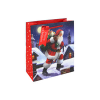 TRADITIONAL SANTA MEDIUM GIFT BAG