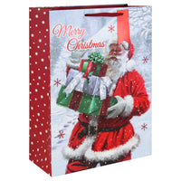 CLASSIC SANTA EXTRA LARGE GIFT BAG