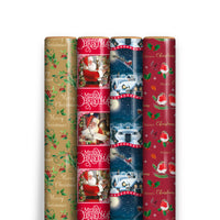 CASE OF 36 ASST. 7MTR XMAS WRAP
