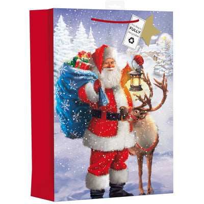 EXTRA LARGE OUTDOOR SANTA GIFT BAG
