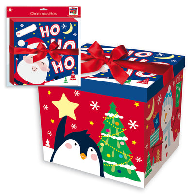 KIDS CUTE XMAS BOX WITH LID
