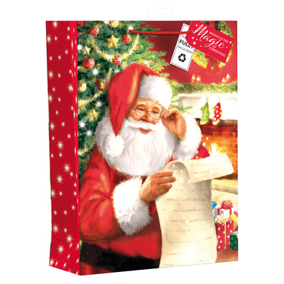 TRAD SANTA EXTRA LARGE GIFT BAG