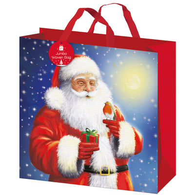 SQUARE CLASSIC SANTA WOVEN SHOPPER