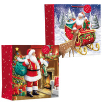 TRAD SANTA GIANT XMAS GIFT BAG