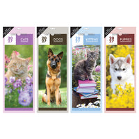 4 ASST. ANIMALS SLIM 2027 WALL CALENDAR