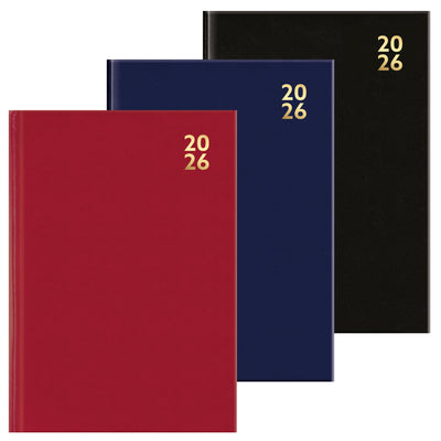 HARDBACK A5 DAY TO PAGE 2026 DIARY