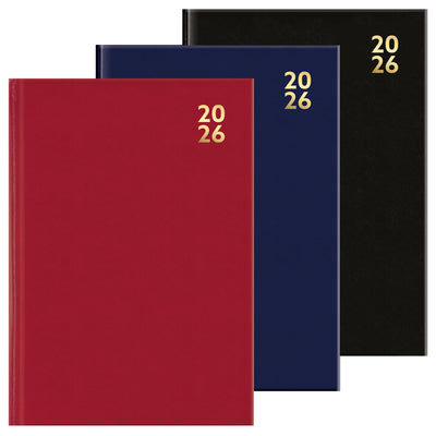 HARDBACK A4 WEEK TO VIEW 2026 DIARY