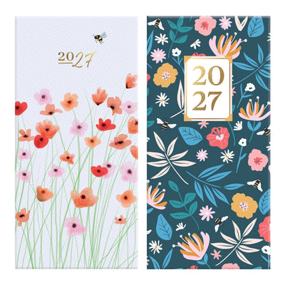 SLIM WEEK TO VIEW 2027 POCKET DIARY