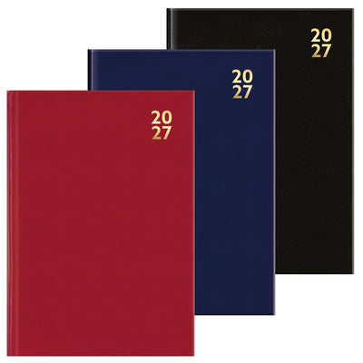 HARDBACK A5 DAY TO PAGE 2027 DIARY