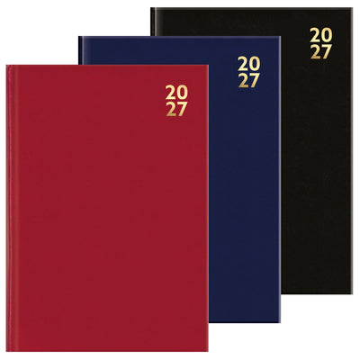 HARDBACK A4 DAY TO PAGE 2027 DIARY