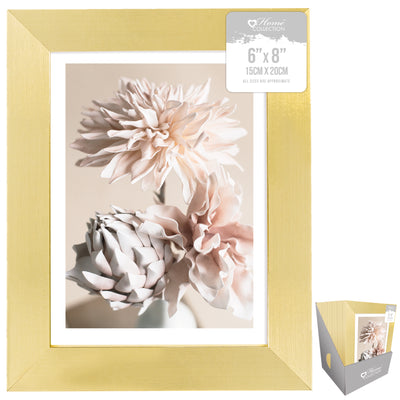 BUCKINGHAM GOLD 6" X 8" FRAME