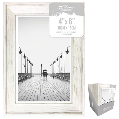 SUFFOLK 4" X 6" WHITE FRAME