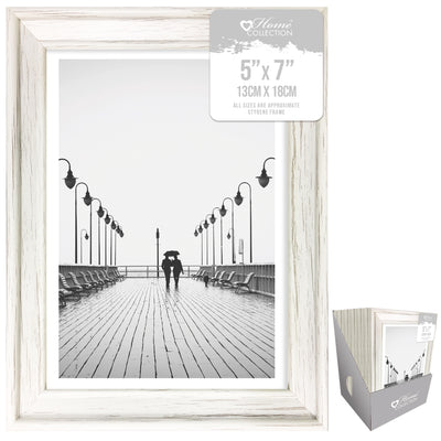 SUFFOLK 5" X 7" WHITE FRAME