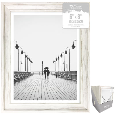 SUFFOLK 6" X 8" WHITE FRAME
