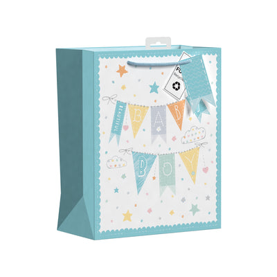 LARGE BABY BOY GIFT BAG