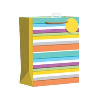 PARTY STRIPE LARGE GIFT BAG