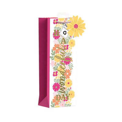 BLOOMING WONDERFUL BOTTLE BAG