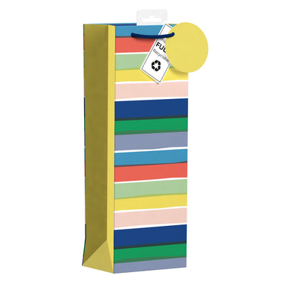 PARTY STRIPE BOTTLE BAG