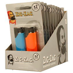 PACK OF 2 ZIG ZAG WINDPROOF LIGHTERS